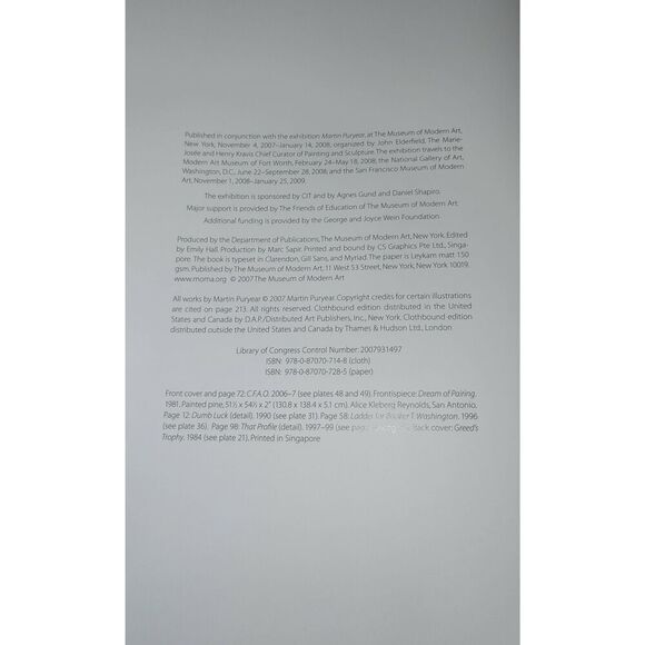 Martin Puryear by Elderfield 2007 HC/DJ Museum of Modern Art New York - Picture 8 of 14